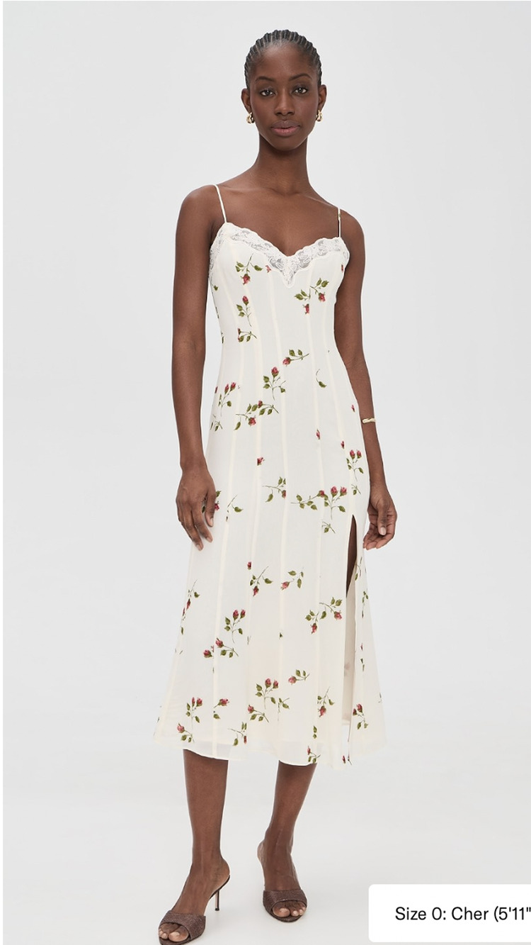 Reformation Lucine Dress 6 NWT